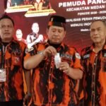 Guntur Sahputra Kembali Mengemban Amanah Pimpin PAC Pemuda Pancasila Medan Denai