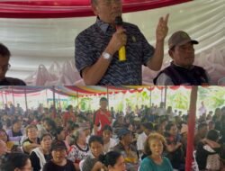 Sosperda Penanggulangan Kemiskinan Digelar Drs Godfried Effendi Lubis MM di Medan Denai, Warga Soroti PKH hingga Banjir